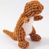 Puppy plush toys can't bear to bite grind teeth make noise and vent plush dinosaur small and medium-sized dog pet supplies
