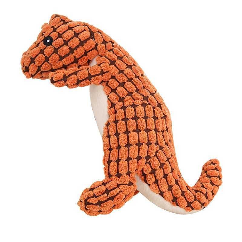 Puppy plush toys can't bear to bite grind teeth make noise and vent plush dinosaur small and medium-sized dog pet supplies