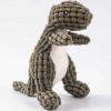 Puppy plush toys can't bear to bite grind teeth make noise and vent plush dinosaur small and medium-sized dog pet supplies
