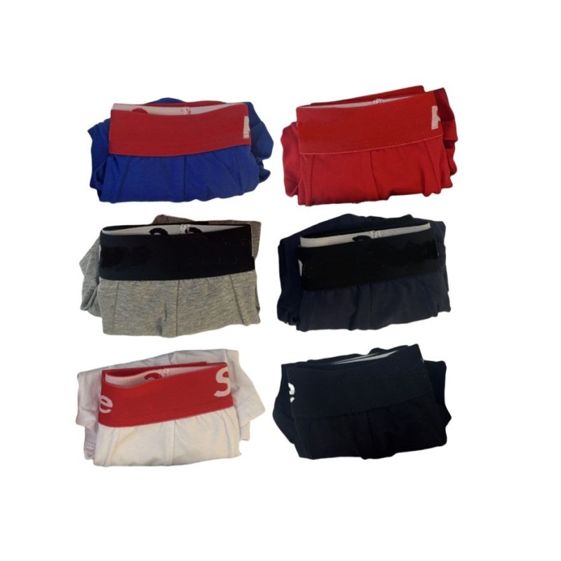 5 pieces/Men's Panties Boxer Panties Fashion Designer Men's panties Cotton shorts Men's Women's panties Boxer shorts