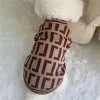 Luxurys Dog Apparel Autumn Winter Plaid Pet Clothes Fashion Embroidery Classic Puppy Sweater Designers Dog Clothes With Letters