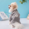 brands apparel designer dog clothes winter warm pet sweater puppy cat sweatshirt pullover clothing for small dogs knitted turtleneck cold weather pets coats 8bd