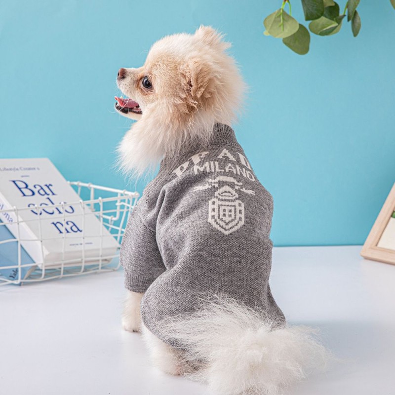 brands apparel designer dog clothes winter warm pet sweater puppy cat sweatshirt pullover clothing for small dogs knitted turtleneck cold weather pets coats 8bd