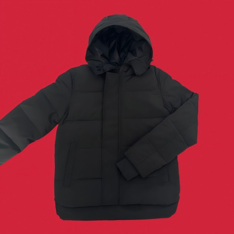 Buyers' PicksWinter Outdoor Down Jacket Men Parka Jackets Winter Homme Outdoor Jassen Streetwear Outerwear Big Fur Hooded Fourrure Manteau warm Coat size XS-3XL