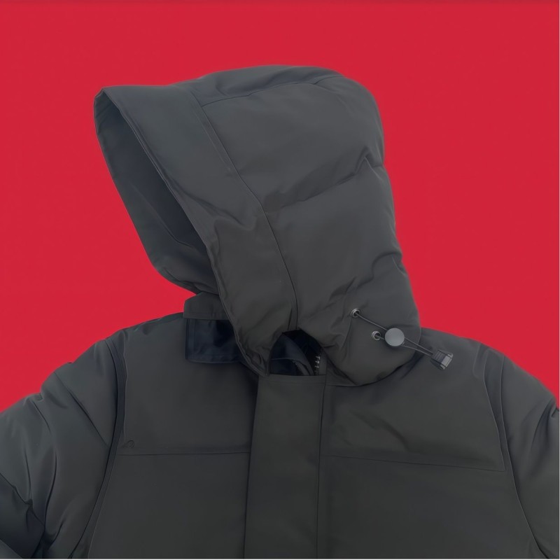 Buyers' PicksWinter Outdoor Down Jacket Men Parka Jackets Winter Homme Outdoor Jassen Streetwear Outerwear Big Fur Hooded Fourrure Manteau warm Coat size XS-3XL