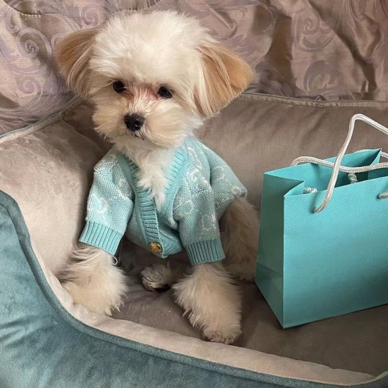 Dog Clothes Pet Sweater Winter Warm Knitted Cold Weather Coats Pullover Pets Clothing Dog Hoodies