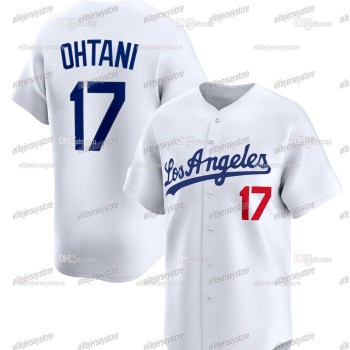 In Stock 17 Ohtani 42 Robinson 50 Betts Baseball Jersey Men's Retro Classic Sportswear Stitched Letter Number Design