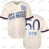 In Stock 17 Ohtani 42 Robinson 50 Betts Baseball Jersey Men's Retro Classic Sportswear Stitched Letter Number Design