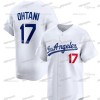 In Stock 17 Ohtani 42 Robinson 50 Betts Baseball Jersey Men's Retro Classic Sportswear Stitched Letter Number Design