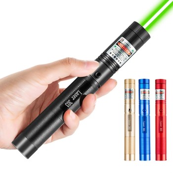 Green Powerful Laser Burning Laserpointer High Power Laser Light 532nm 5mw Visible Laser Pen Burning Matches Portable