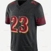 Mens Custom Football 2025 Rivalries Jersey Brock Purdy George Kittle Fred Warner Christian McCaffrey Jones Deommodore LenoirCompetitive version jersey 111 This