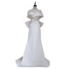 G358 Engagement dress high-end light luxury niche socialite temperament tube top dress