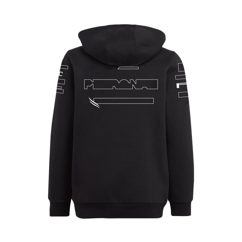 F1 2025 Team Hoodie Formula 1 Racing Hooded Sweatshirt Driver New Season Race 1/4 Zip Sweat Men Women Black Pullover Hoodie Custom