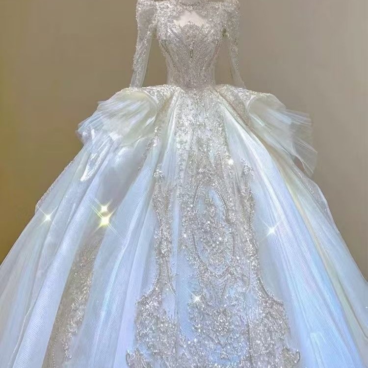 G593 Engagement dress high-end light luxury niche socialite temperament tube top dress